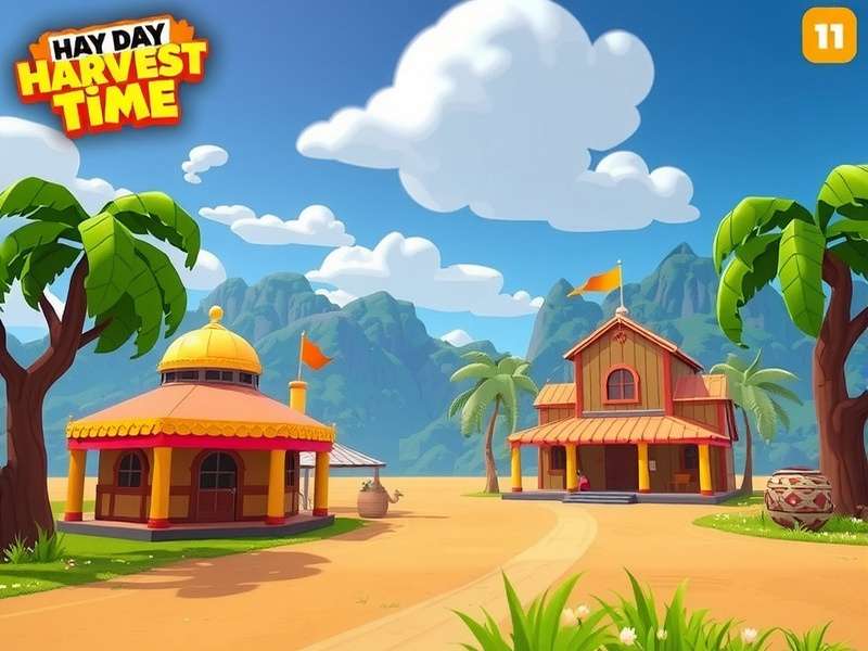 Hay Day Harvest Time Gameplay Screenshot